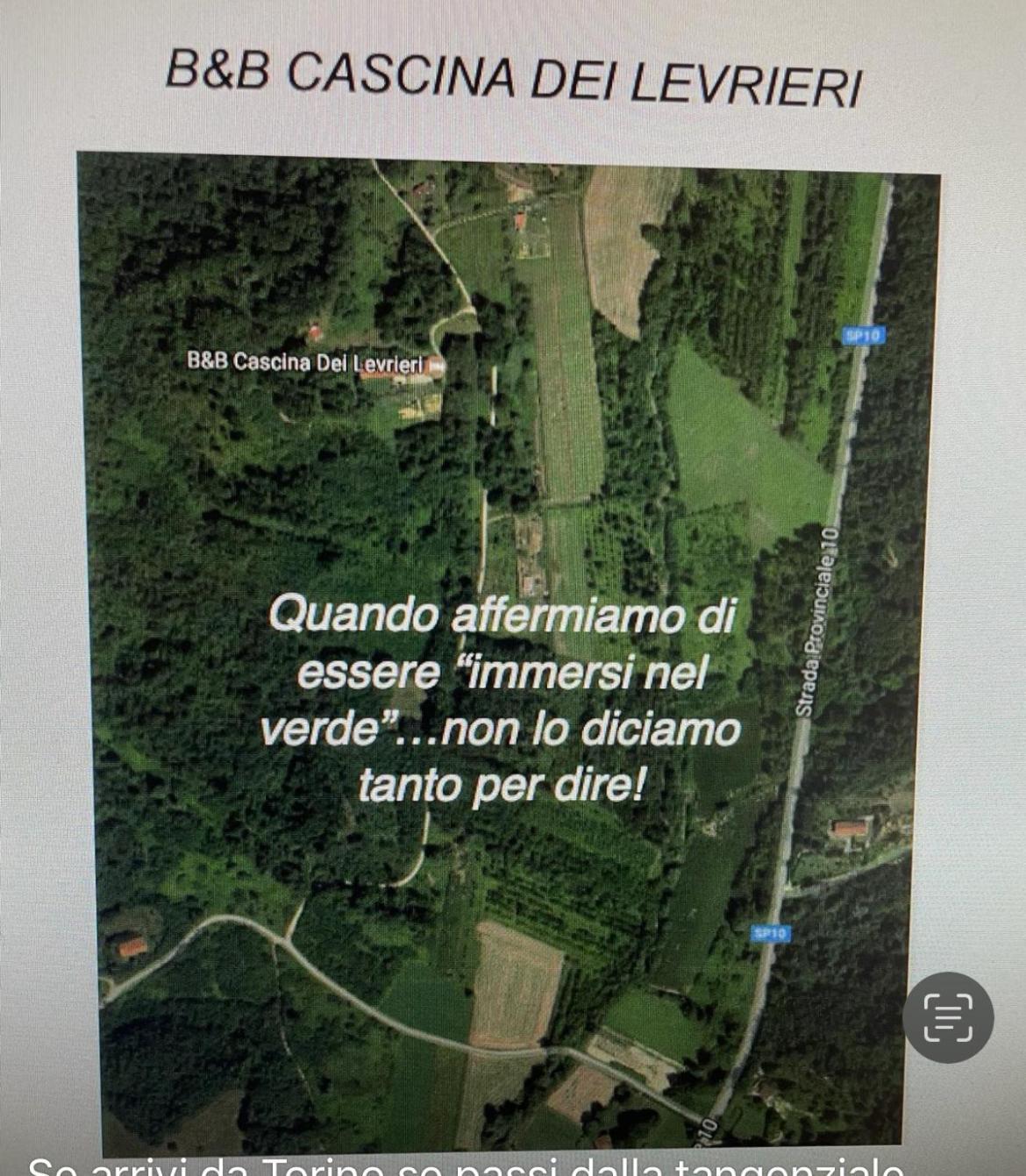 B&B Cascina Dei Levrieri Capriglio Eksteriør bilde